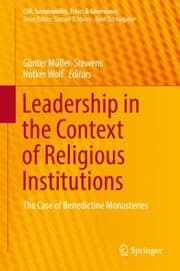 Cover von Leadership in the Context of Religious Institutions