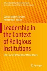 Cover von Leadership in the Context of Religious Institutions