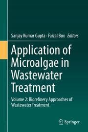 Cover von Application of Microalgae in Wastewater Treatment