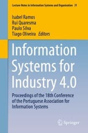 Cover von Information Systems for Industry 4.0