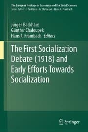 Cover von The First Socialization Debate (1918) and Early Efforts Towards Socialization