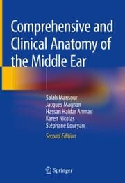 Cover von Comprehensive and Clinical Anatomy of the Middle Ear