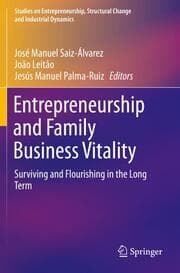 Cover von Entrepreneurship and Family Business Vitality