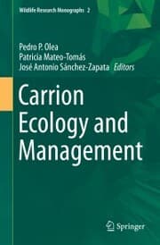Cover von Carrion Ecology and Management