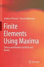 Cover von Finite Elements Using Maxima