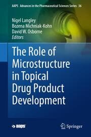 Cover von The Role of Microstructure in Topical Drug Product Development