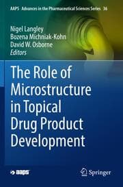 Cover von The Role of Microstructure in Topical Drug Product Development