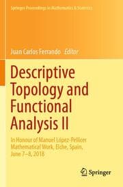 Cover von Descriptive Topology and Functional Analysis II