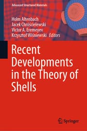 Cover von Recent Developments in the Theory of Shells