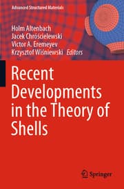 Cover von Recent Developments in the Theory of Shells