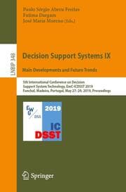 Cover von Decision Support Systems IX: Main Developments and Future Trends