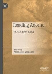 Cover von Reading Adorno
