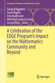 Cover von A Celebration of the EDGE Programs Impact on the Mathematics Community and Beyond