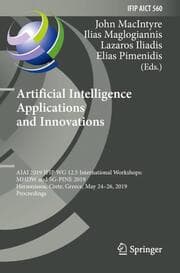 Cover von Artificial Intelligence Applications and Innovations