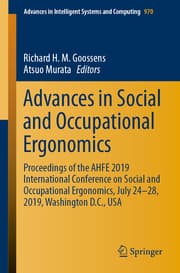 Cover von Advances in Social and Occupational Ergonomics