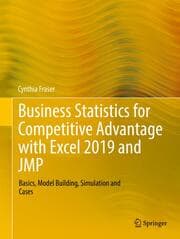 Cover von Business Statistics for Competitive Advantage with Excel 2019 and JMP