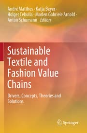 Cover von Sustainable Textile and Fashion Value Chains