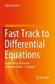 Cover von Fast Track to Differential Equations