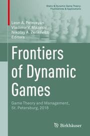Cover von Frontiers of Dynamic Games