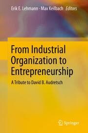 Cover von From Industrial Organization to Entrepreneurship