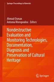 Cover von Nondestructive Evaluation and Monitoring Technologies, Documentation, Diagnosis and Preservation of Cultural Heritage