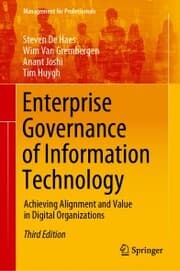 Cover von Enterprise Governance of Information Technology
