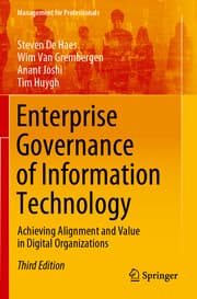 Cover von Enterprise Governance of Information Technology