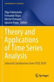 Cover von Theory and Applications of Time Series Analysis