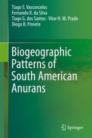 Cover von Biogeographic Patterns of South American Anurans