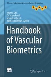 Cover von Handbook of Vascular Biometrics
