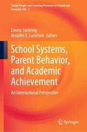 Cover von School Systems, Parent Behavior, and Academic Achievement