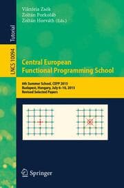 Cover von Central European Functional Programming School