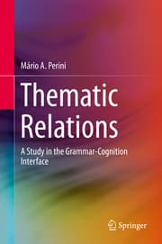 Cover von Thematic Relations