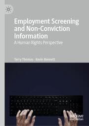 Cover von Employment Screening and Non-Conviction Information