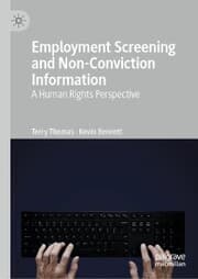Cover von Employment Screening and Non-Conviction Information