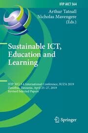 Cover von Sustainable ICT, Education and Learning