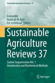Cover von Sustainable Agriculture Reviews 37