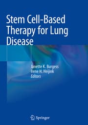 Cover von Stem Cell-Based Therapy for Lung Disease