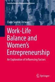 Cover von Work-Life Balance and Women's Entrepreneurship