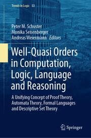 Cover von Well-Quasi Orders in Computation, Logic, Language and Reasoning