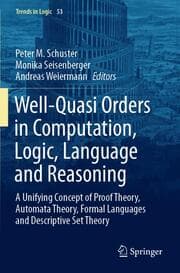 Cover von Well-Quasi Orders in Computation, Logic, Language and Reasoning