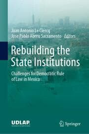 Cover von Rebuilding the State Institutions