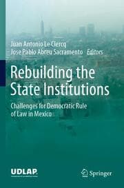 Cover von Rebuilding the State Institutions