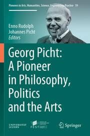 Cover von Georg Picht: A Pioneer in Philosophy, Politics and the Arts