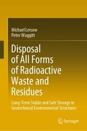 Cover von Disposal of All Forms of Radioactive Waste and Residues