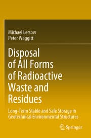 Cover von Disposal of All Forms of Radioactive Waste and Residues