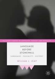 Cover von Language Before Stonewall
