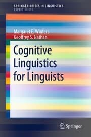 Cover von Cognitive Linguistics for Linguists