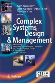 Cover von Complex Systems Design & Management