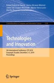 Cover von Technologies and Innovation